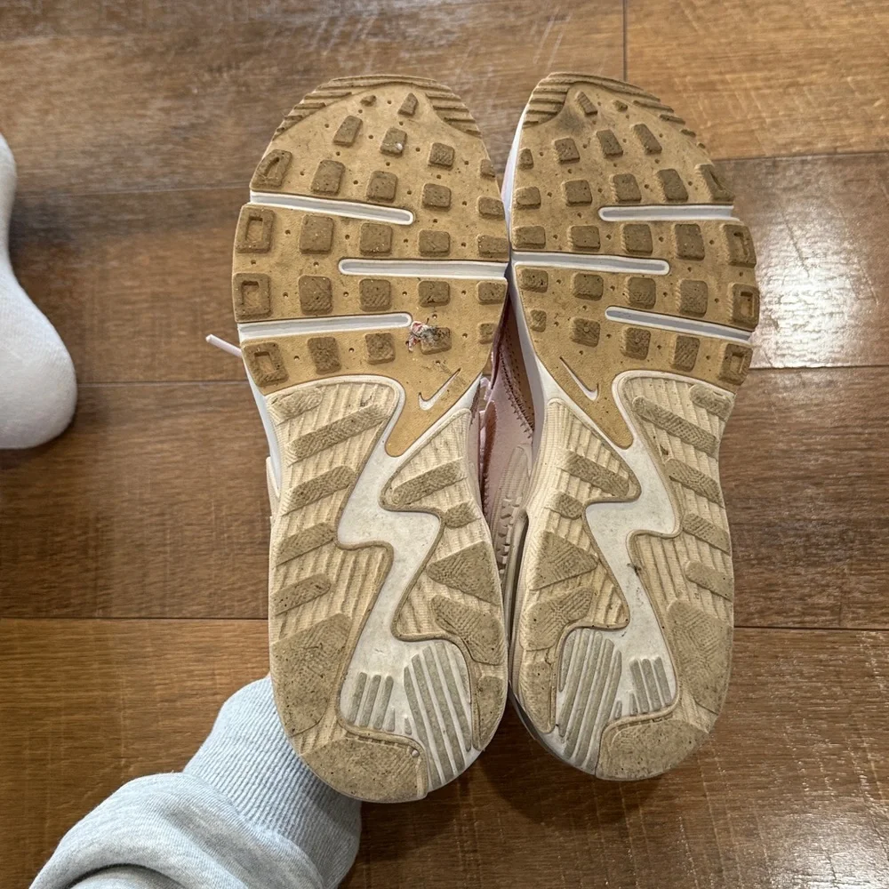 Nike Air Max Women's Sneakers - Light Pink and Beige